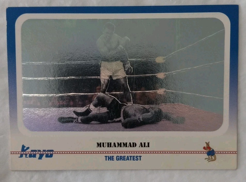 1991 Kayo #235 Muhammad Ali HOLO The Greatest Of All Time