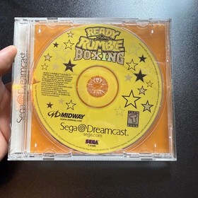 SEGA Dreamcast - Ready 2 Rumble Boxing disc - No Manual - crazy taxi case
