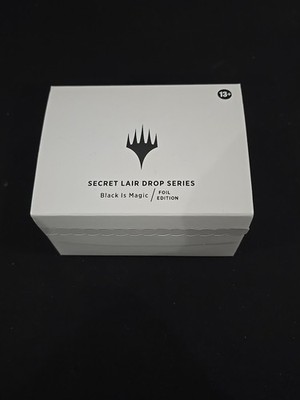 MTG Secret Lair Drop Series: BLACK IS MAGIC foil Edition Sealed