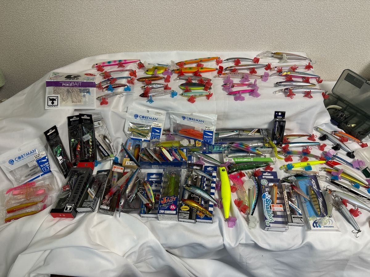 Large lure sea bass retirement set with blue fish lure - Image 7