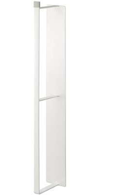 Yamazaki business Magnetic Laundry Hanger Storage Rack White Approx. W6XD8.5XH46