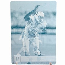 2018 Panini Printing Plate CYAN 1/1 Chandler Jones #8 7l6 - Cardinals