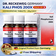 Dr Reckeweg Kali Phos 200X Homeopathic Tablets 20g Pack of 3 Free Shipping