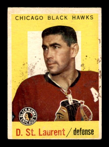 Dollard St. Laurent #43 1959 Topps card
