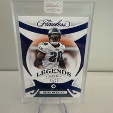 2020 Panini Flawless Football Legends - Brian Dawkins #91 /10 Eagles 