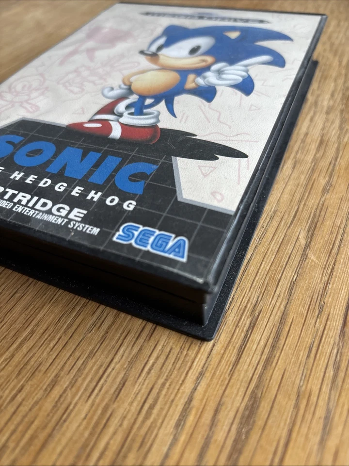 Vintage Sega Megadrive Mega Drive Game Mint Rare Sonic The Hedgehog Original - Image 2 of 4