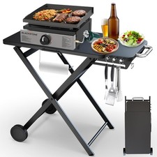 Grill Table Stand for Blackstone 17   22  Griddle, Ninja Woodfire Outdoor Gr...