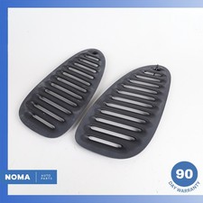 00-06 Jaguar X100 Xkr Left Right Side Hood Bonnet Vent Grille Set Gray Oem 00-06 Jaguar X100 Xkr Left Right Side Hood Bonnet Vent Grille Set Gray Oem
