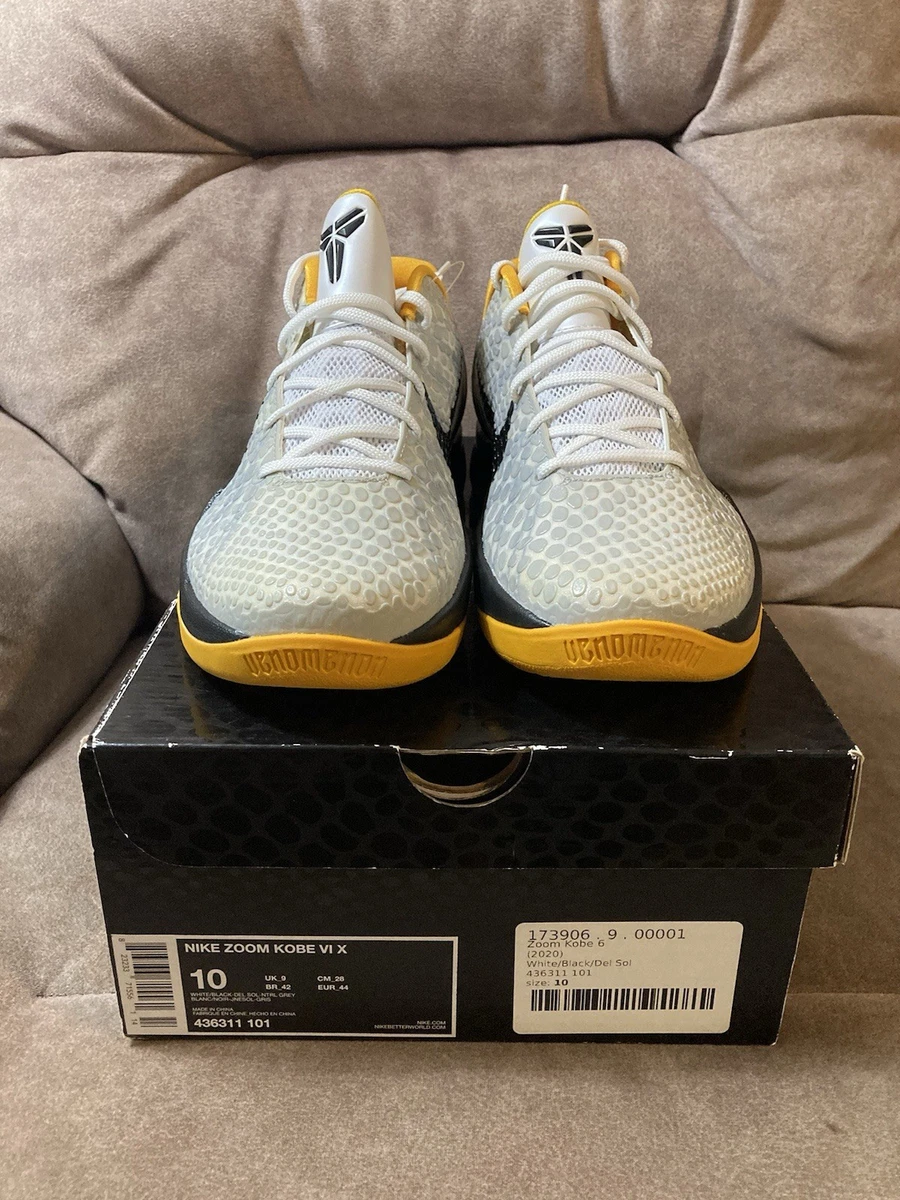 Preços baixos em Nike Zoom Kobe 6 XDR White Del Sol | eBay