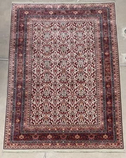 VTG. Karastan Rug 8.3” x 11.7” Williamsburg Carter’s Grove 556 Wool Pile Carpet