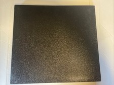 Recollections SCRAPBOOK ALBUM 12x12 10 pages Post-bound Black Glitter acid free