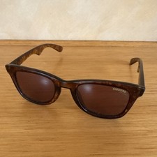 Carrera Ultrasight Vintage Frogskin Sunglasses Snow Tortoise Lenses Polarized