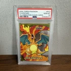 2000 Topps Pokemon Charizard TV Animation Clear Cards PSA 10 Gem Mint