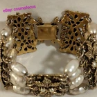 Vintage Tara (Tara Fifth Avenue) 50's-60's Wide Link Bracelet Costume Jewelry