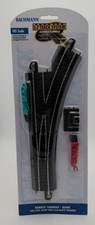 Bachmann 44462 HO Steel Alloy E-Z Track Right-Hand Remote Switch Turnout