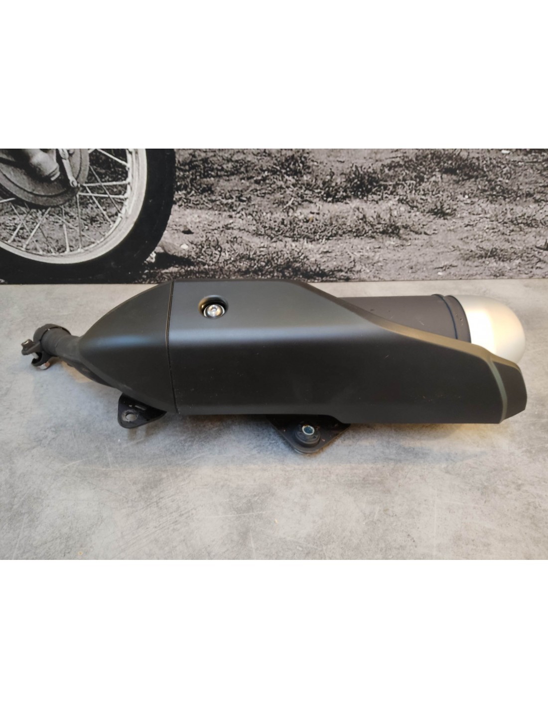 Silencieux d'échappement d'occasion Honda MSX 125 pièce de rechange moto d'origine 18310-K26-902OCC