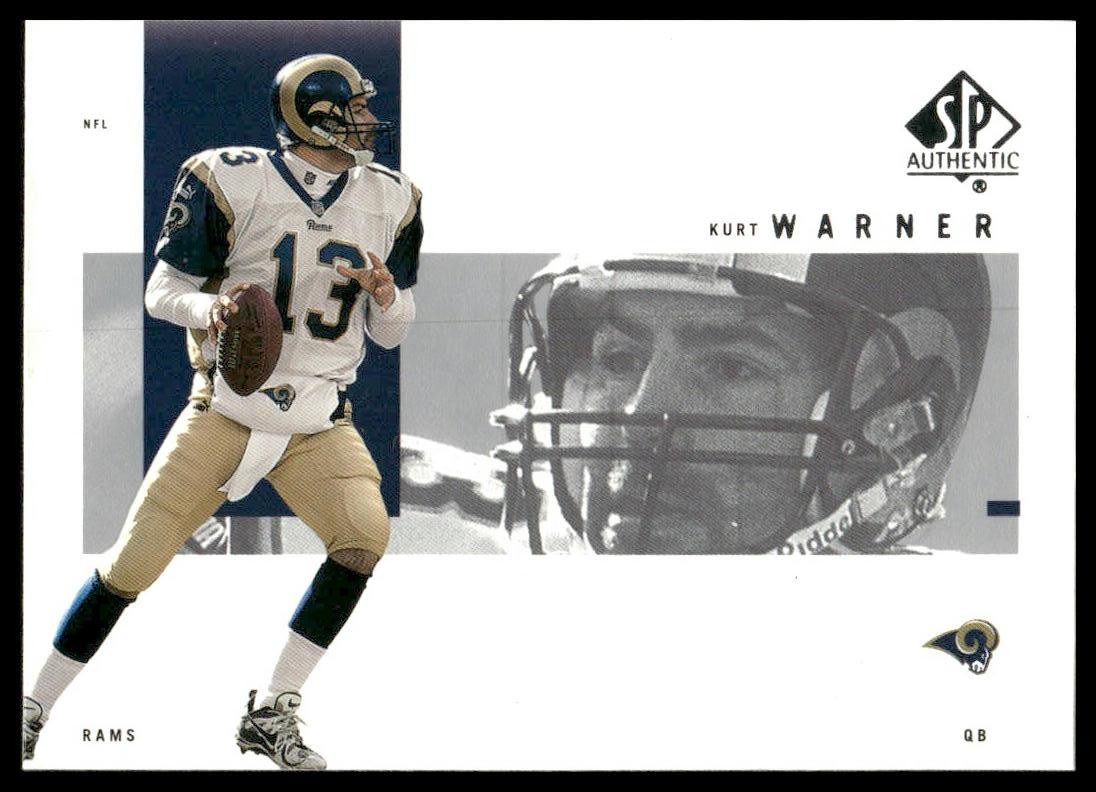 Kurt Warner 2001 SP Authentic #73 St. Louis Rams
