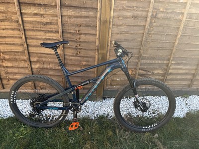 Calibre Triple B Full Suspension Mountain Bike Large UK