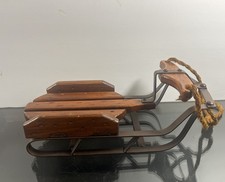 Vintage Replica 10 1/2  Wooden Sled