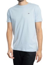 Image of GANT Men's Regular Shield T-Shirt, Blue