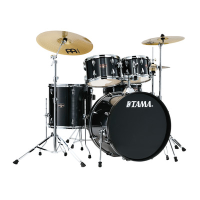 Tama Imperialstar 5-Piece Complete Drum Set w/22'' Kick - Hairline Black