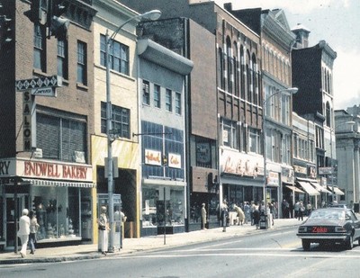 Endwell Bakery at the corner of Court & Water Street Binghamton New York 1970's