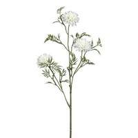 artplants KüNstlicher Zweig Chrysantheme Falton, Weiß, 55Cm
