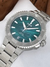 ORIS AQUIS X BRACENET 36,5MM - FULL SET - NEU...