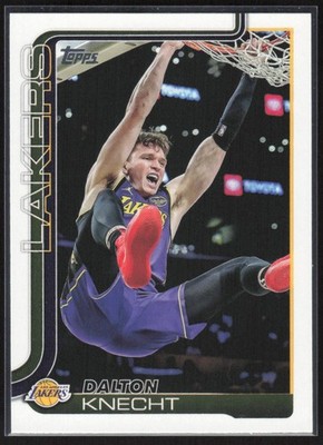 2025-26 Topps Dalton Knecht Los Angeles Lakers #153