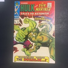 Tales to Astonish #91 (1967) 1st cover app. & 2nd app. Abomination Rare Pence 