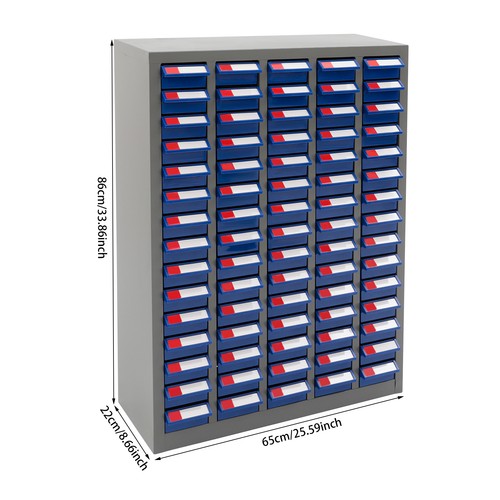 Armadio ricambi 75 cassetti dado porta attrezzi accessori armadietti contenitori - Foto 4 di 24