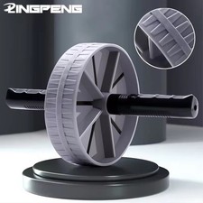 Ab Roller Wheel Core Trainer Non-Slip Silent Abdominal Exercise Home Gym Fitness