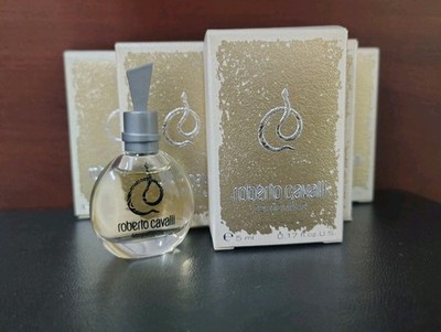 Roberto Cavalli serpentine 0.17 fl oz 5ml eau de toilette mini splash (x6)