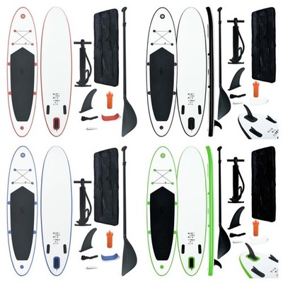 Stand Up Paddle Board Set Aufblasbar SUP Surfbrett Surfboard Paddelboard Blau