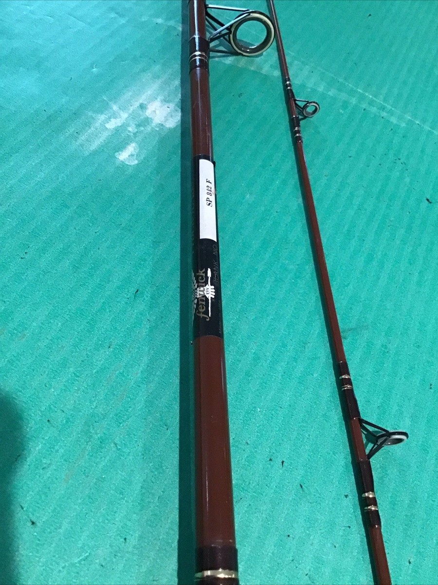 Vintage FENWICK Fiberglass Blank SP842F GLASS Spinning Rod 2-pc 7