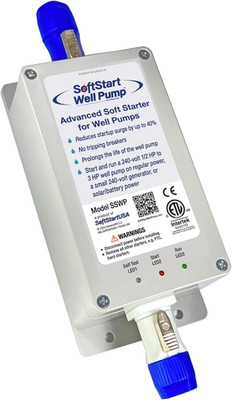 Softstart Water Well Pump   Cuts Inrush Current 40%   for 0.5 1.5 HP 120V & 1 3.