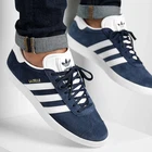 Adidas Gazelle Originals Mens Shoes Trainers Size 7 - 12   Navy / White  BB5478