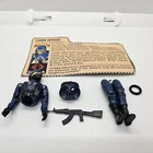 GI Joe 1982-83 Cobra Officer Complete ARAH Figure File Card - REPAIR PROJECT SEE