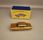 1958 Lesney matchbox No 22B Copper Vauxhall Cresta D2 box.