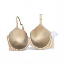 NWT Auden Lightly Lined Full Coverage T-Shirt Bra Beige Underwire 46DDD