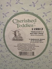 Cherished Teddies Halloween's A Boo-tiful Thing Still Sealed with Paper 119912