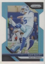2018 Panini Prizm Light Blue Prizm 130/199 Dan Bailey #148 f1i