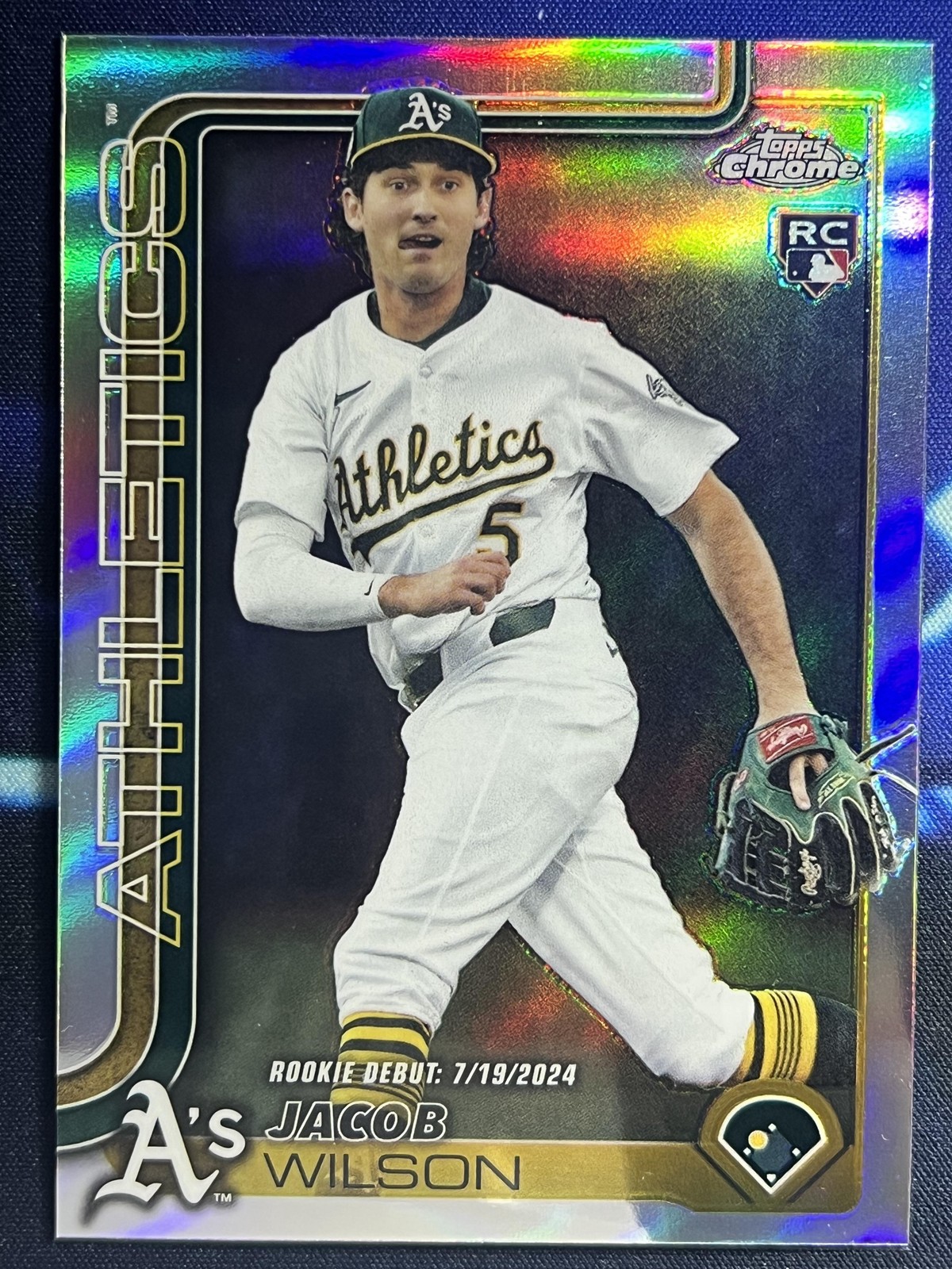 2025 Topps Chrome Update #USC150 Jacob Wilson Refractors