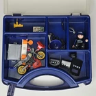 Playmobil Lot - Police Case, Fire Case, Vintage Outdoor Sports Set