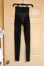 Bona Fide Leggings Extra Sex Corsage Black Size XS BFL-015-315-001LYC NEW #D ~