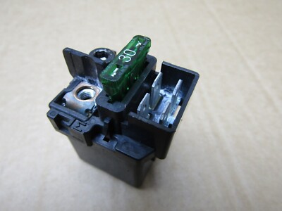 Kawasaki ZX-6R Ninja 2012 6,839 miles starter motor relay solenoid