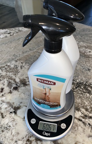Lot 2 Weiman All Natural Hardwood Floor Cleaner 27oz Spray Bottle DISCONTINUED - Picture 5 of 5