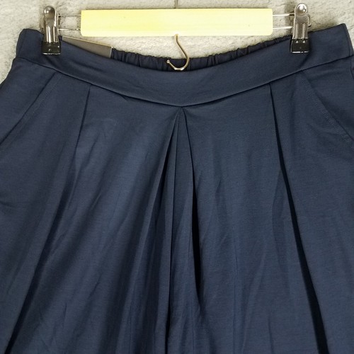 NEU Banana Republic Hose weites Bein Damen mittelblau bauchfrei Pull-On elastischer Bund - Bild 5 von 13