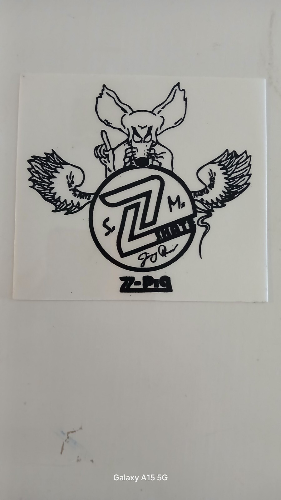 VINTAGE Z FLEX SMA Skateboard STICKER Old School Skate Nos 1980S SMA DOGTOWN