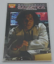BATTLESTAR GALACTICA ORIGINS COMIC BOOKS, ISSUES No. 3 & 4, PHOTO, ART VARIANTS